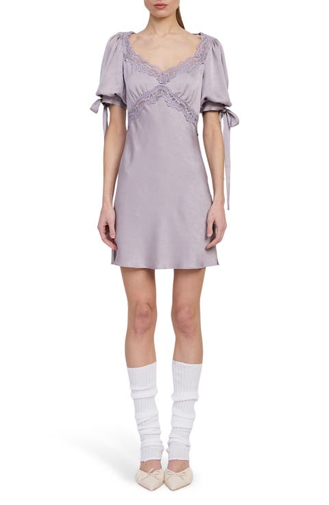 Aracella Puff Sleeve Minidress