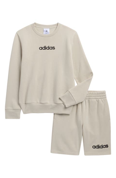 Kids' Crew Sweater & Shorts Set