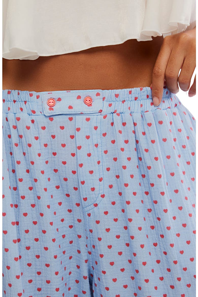 Intimately FP Be Mine Pants, Alternate, color, BLUE