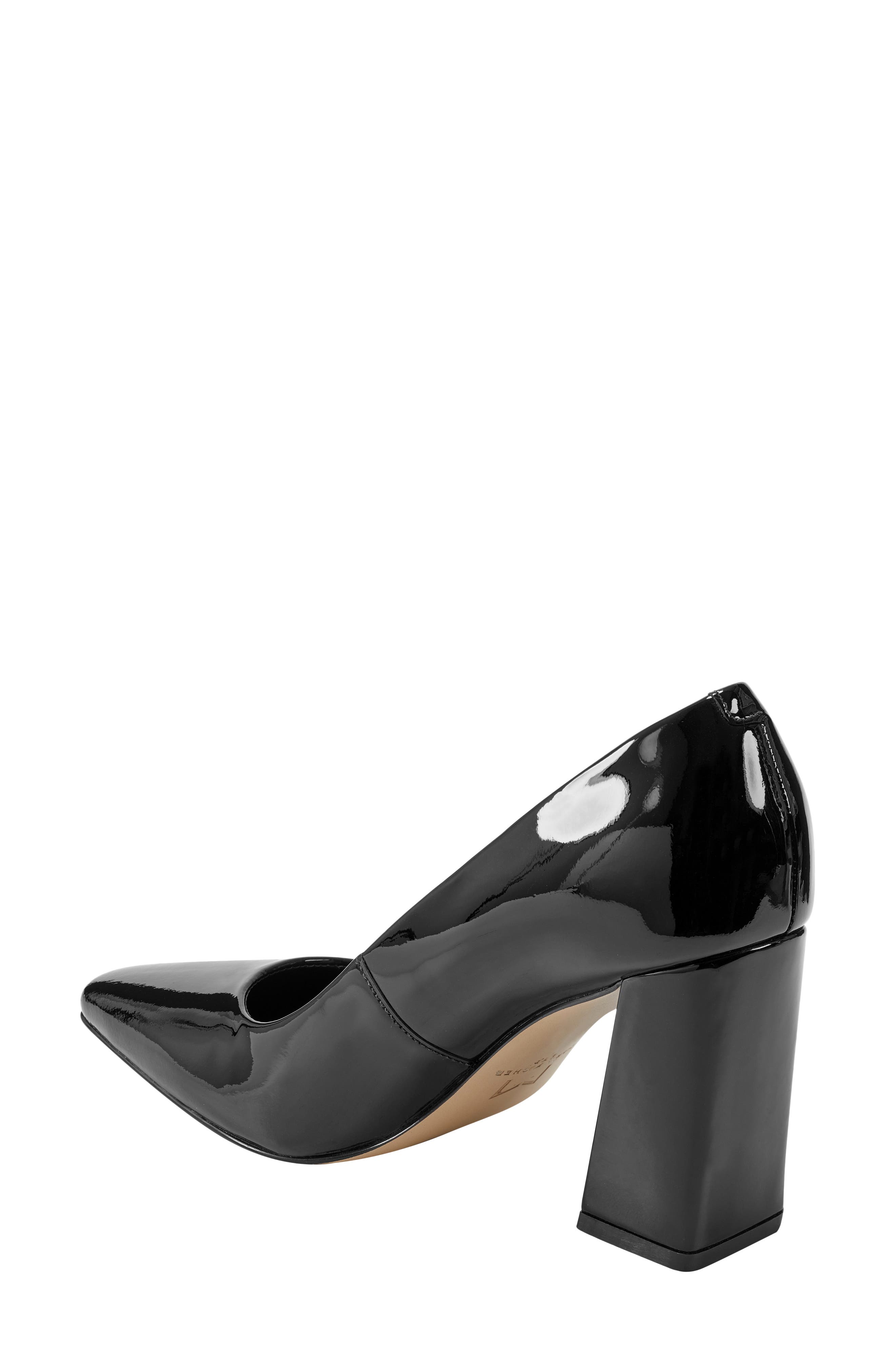 Marc Fisher LTD Yalina Pointed Toe Block Heel Pump, Alternate, color, 