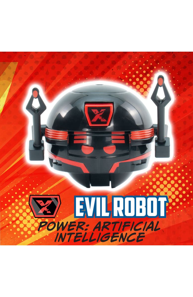 Battle Ballz Training Pack Evil Robot Weapon Wielding Toy Figure, Alternate, color, Multicolored