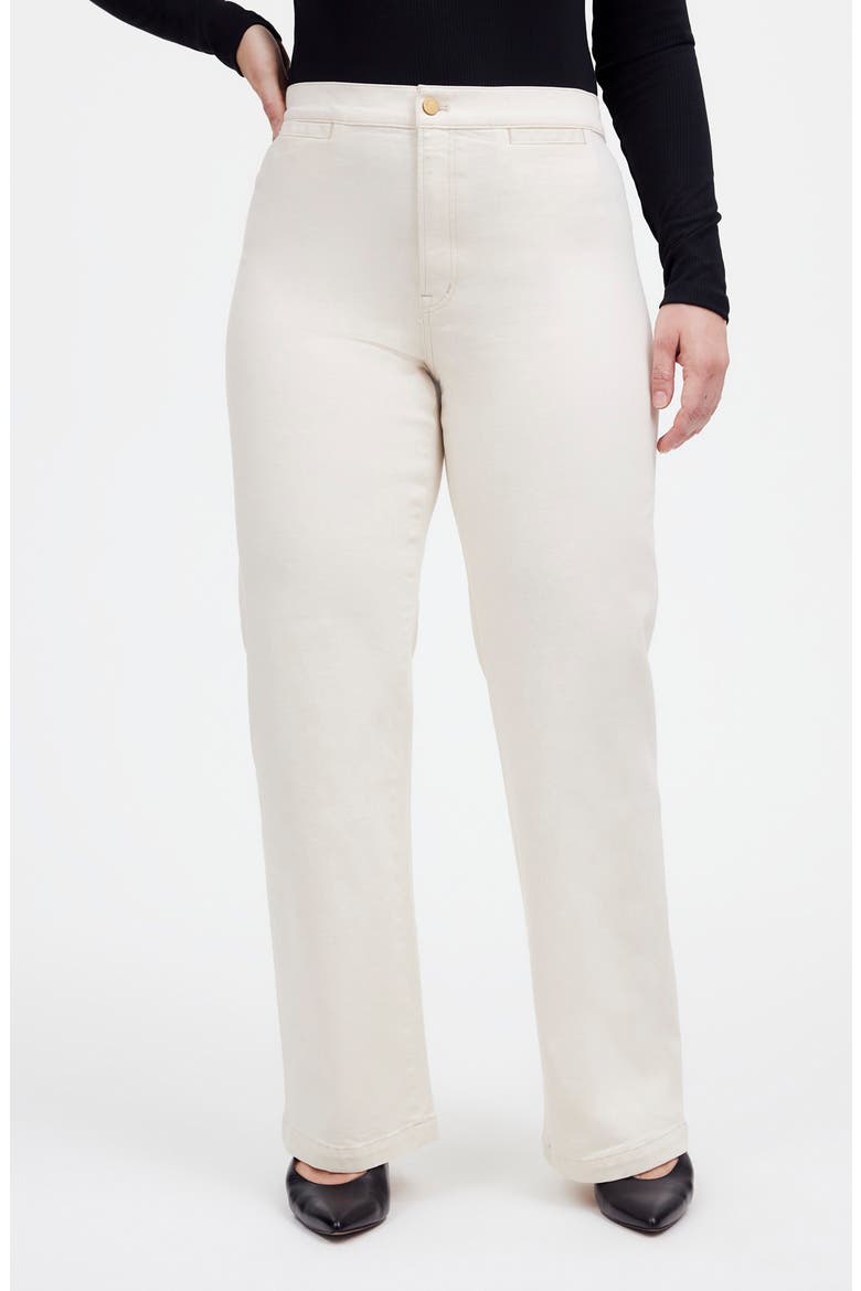The Emmett Welt Pocket Wide Leg Jeans, Alternate, color, VINTAGE CANVAS