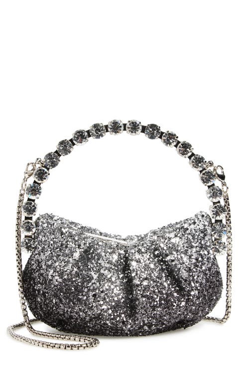 L'ALINGI ハンドバッグ L'alingi Eternity Crystal Top Handle Bag | Nordstrom