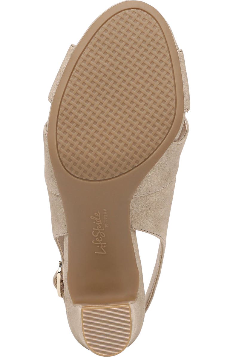 LifeStride Freesia Slingback Sandal, Alternate, color, Dark Taupe