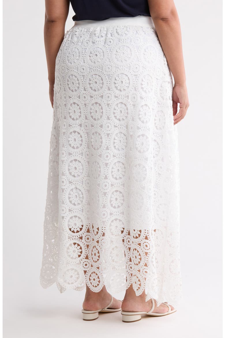 Miranda Lace Maxi Skirt, Alternate, color, BRIGHT WHITE