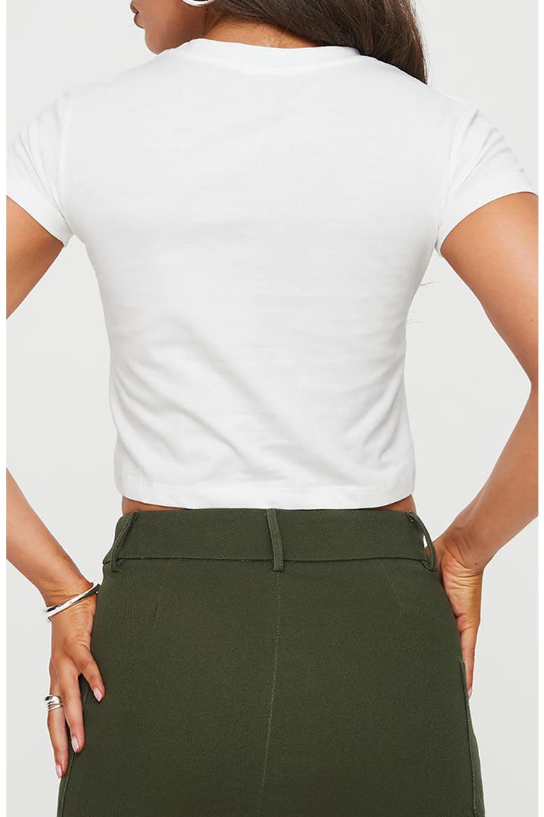 Arri Graphic Crop Top, Alternate, color, WHITE