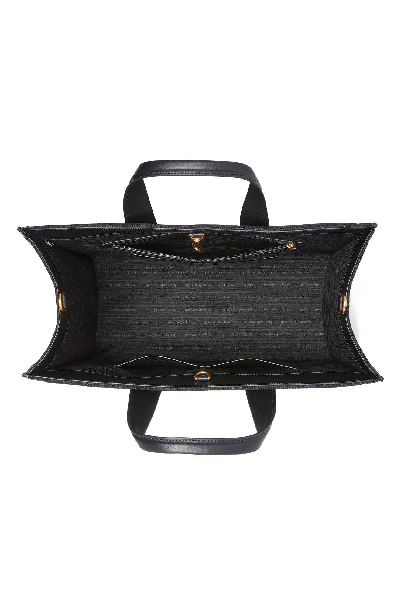 Kate Spade New York Manhattan Lady Leopard Embroidered Tote, Alternate, color, 