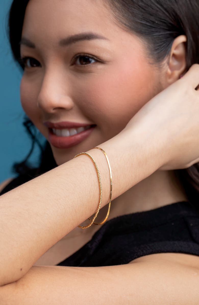 Bony Levy 14K Gold Beaded Bracelet, Alternate, color, 14K Yellow Gold