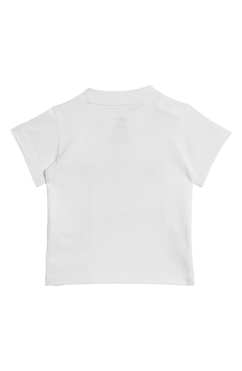 adidas Lifestyle Cotton T-Shirt & Shorts Set, Alternate, color, 