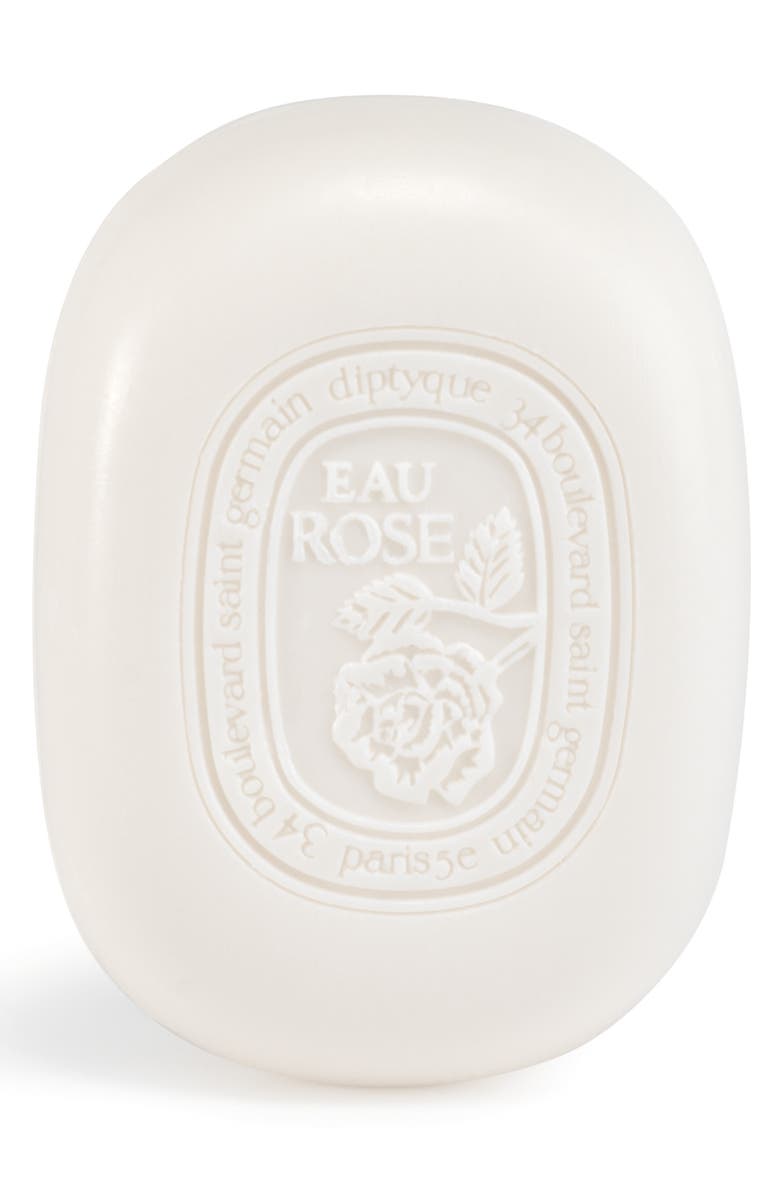 Diptyque Eau Rose Bar Soap, Main, color, 
