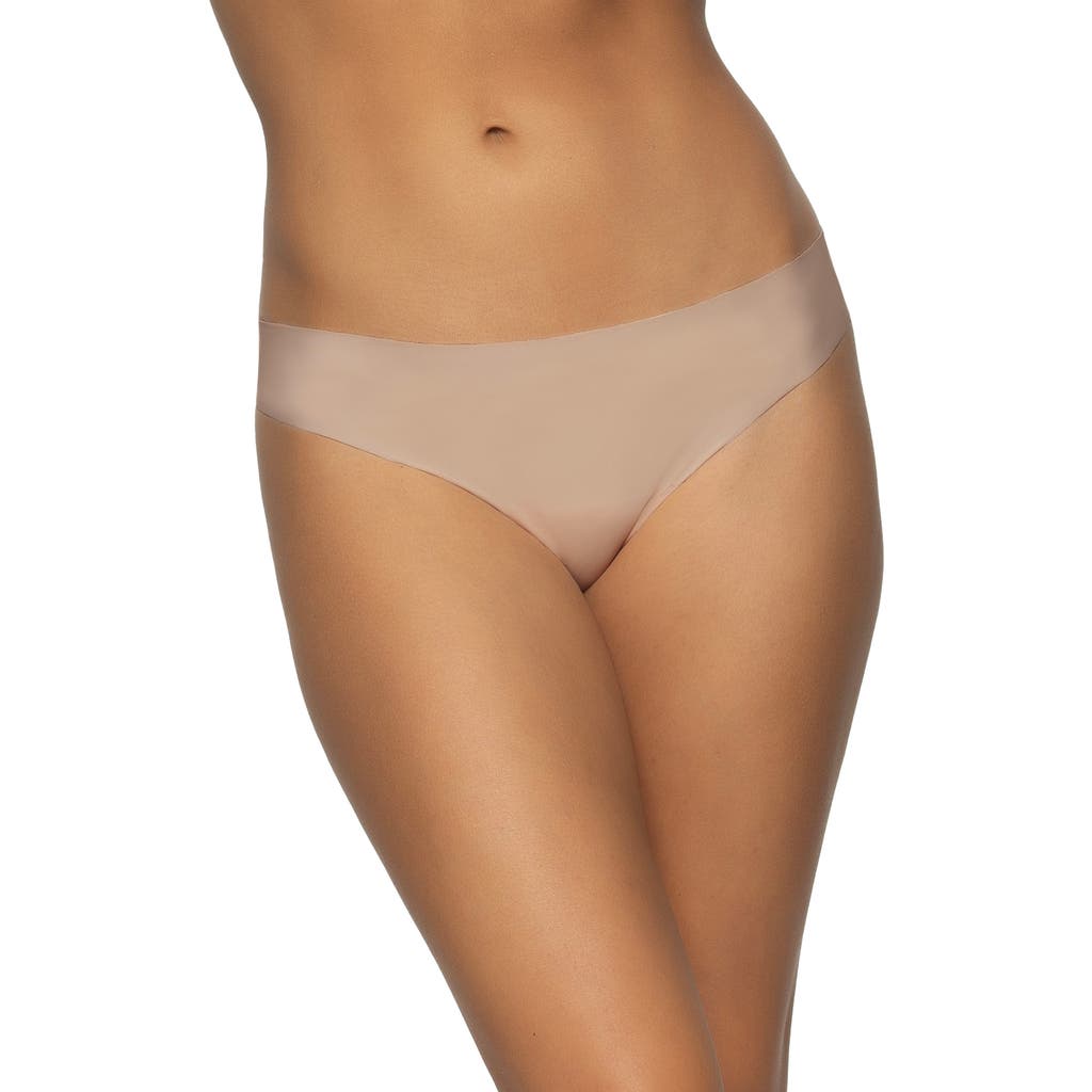 Felina Hint Of Skin Assorted 5-pack Thongs In Neutral