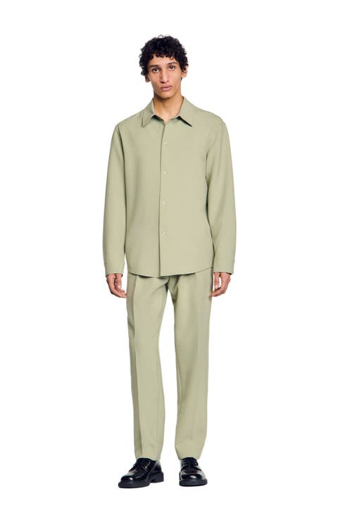 Long-sleeved jersey shirt