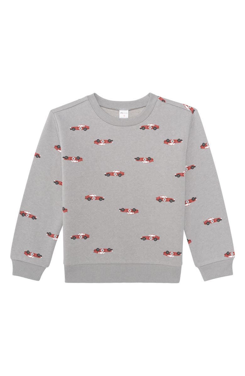 Petit Lem Kids' Sweatshirt & Joggers Set, Alternate, color, Cars