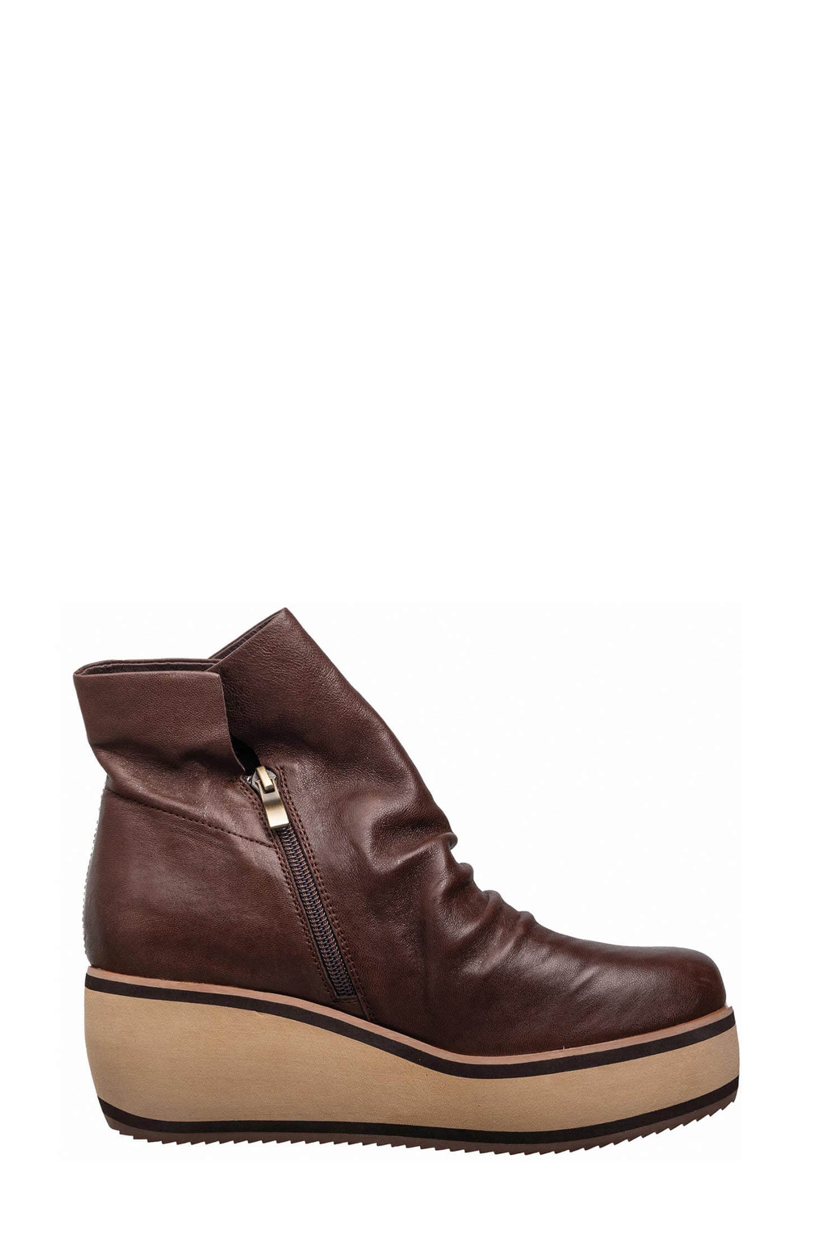 ANTELOPE Flora Platform Wedge Bootie, Alternate, color, 