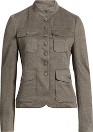 rag
bone Mercer Mixed Print Ponte Jacket