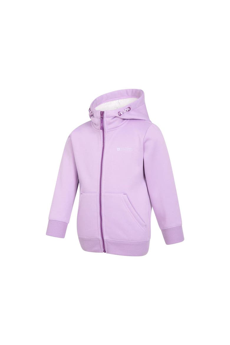 Childrens/Kids Alpine II Full Zip Hoodie, Alternate, color, Purple