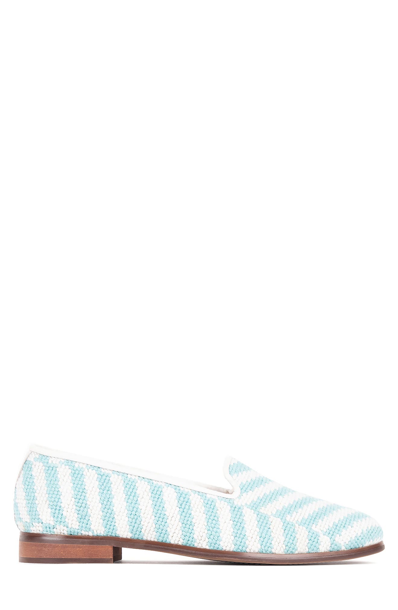 ByPaige BY PAIGE Needlepoint Herringbone Flat, Alternate, color, 