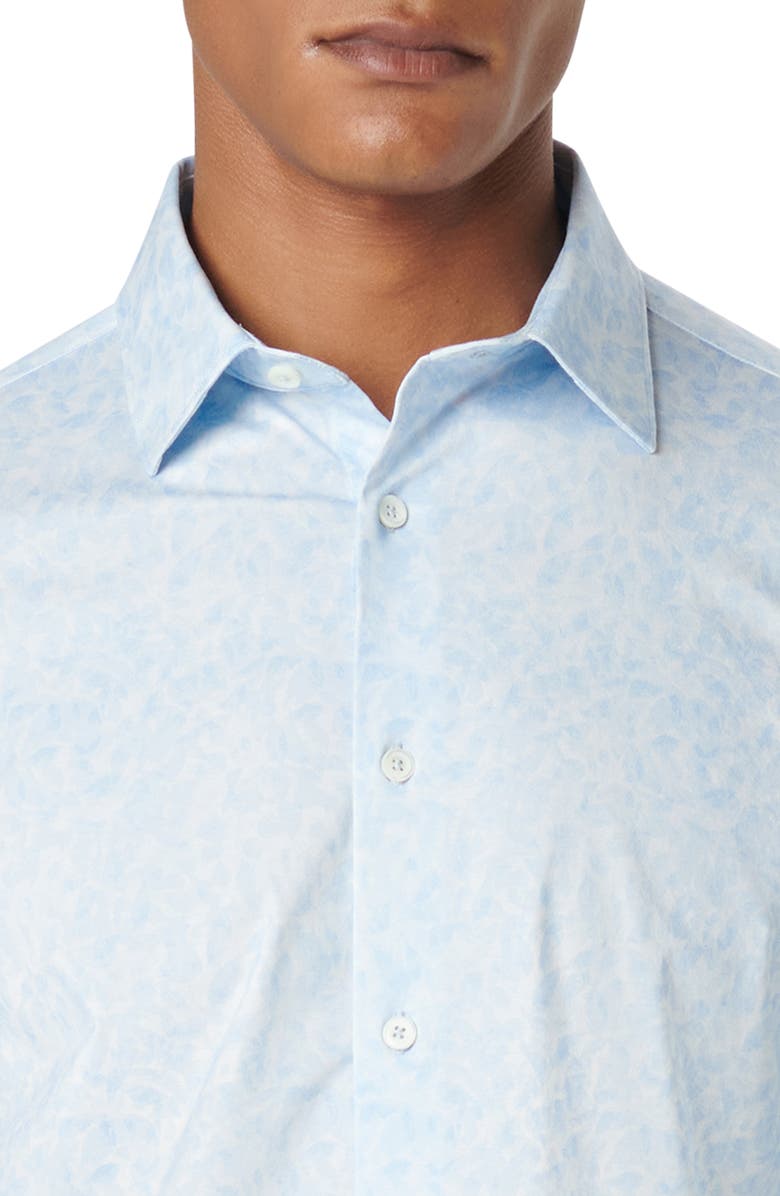Bugatchi James OoohCotton<sup>®</sup> Abstract Print Button-Up Shirt, Alternate, color,