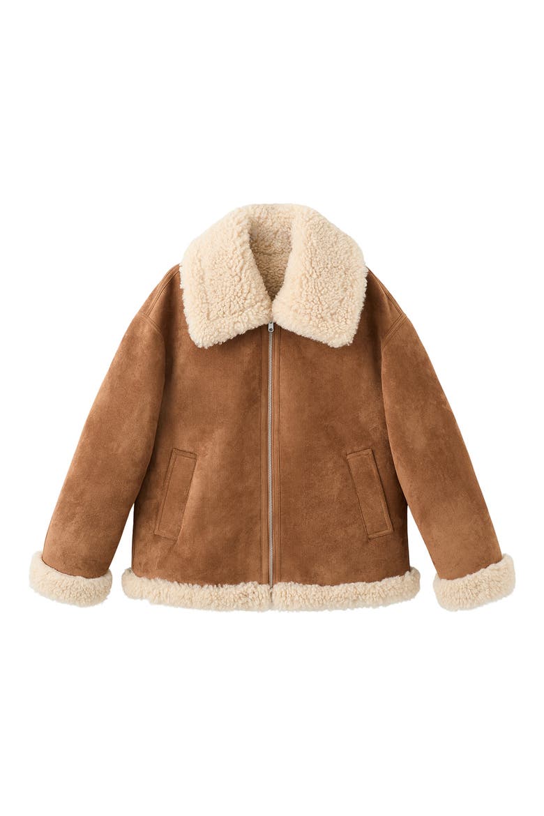 JACKET ADRIANA, Alternate, color, BROWN