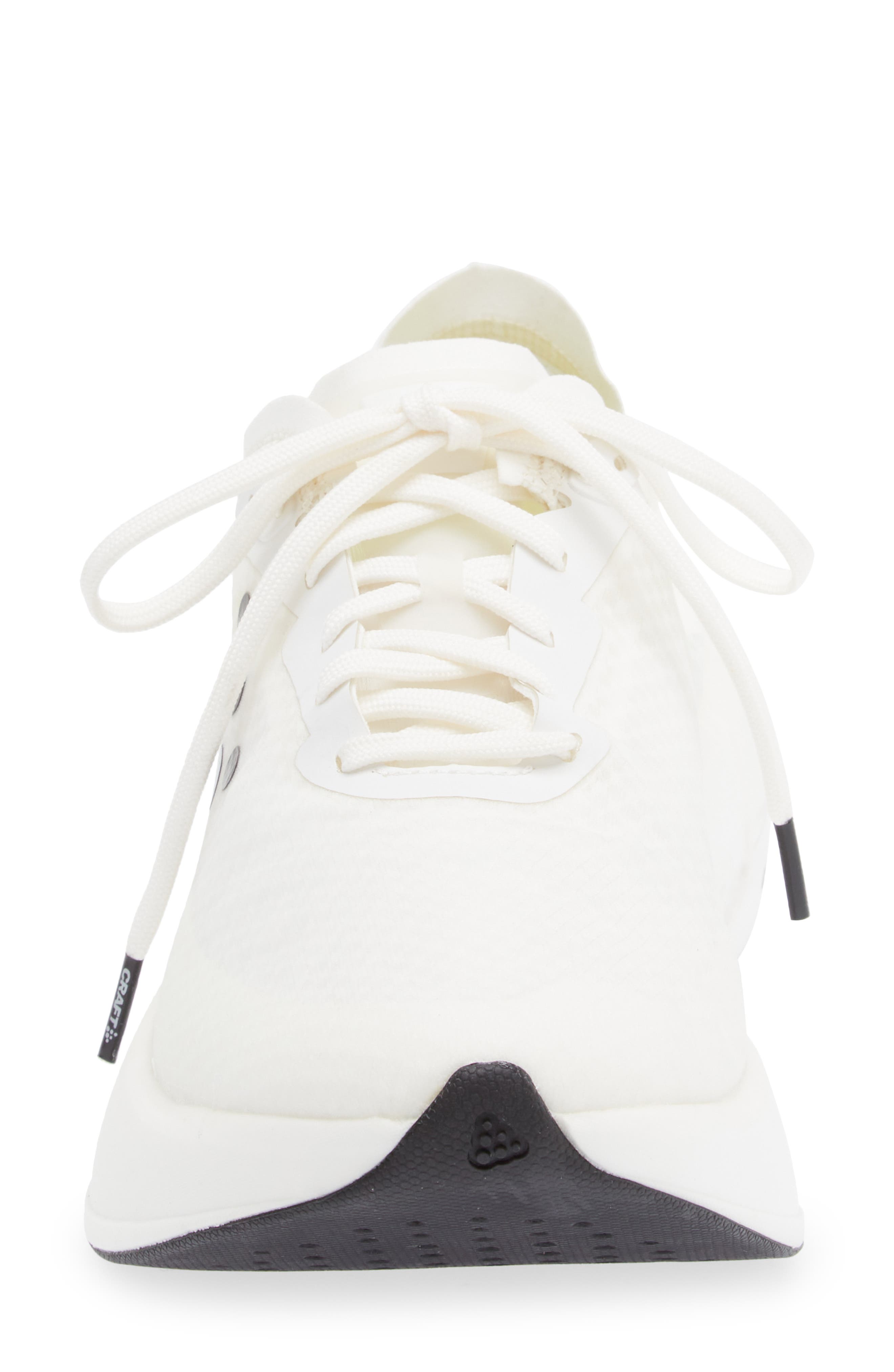 Nordlite Carbon Speed Running Shoe, Alternate, color, WHITE/ BLACK