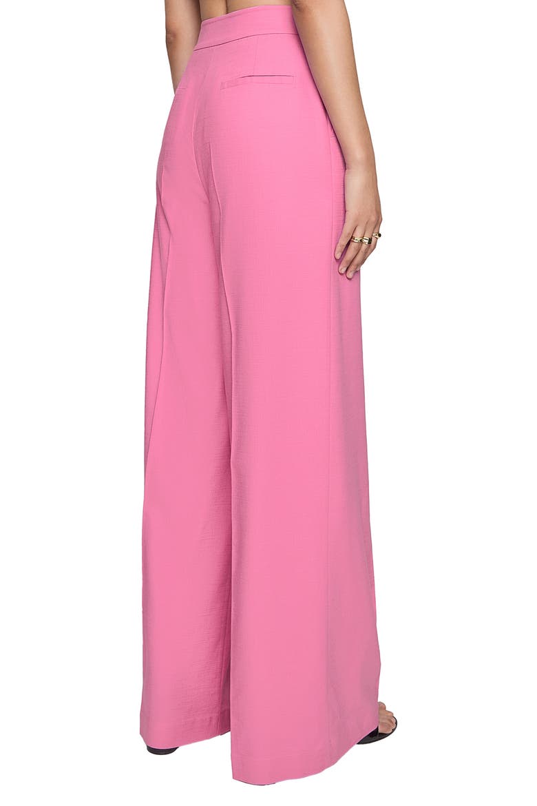 Freya Pleated Wide Leg Pants, Alternate, color, ULTRA PINK