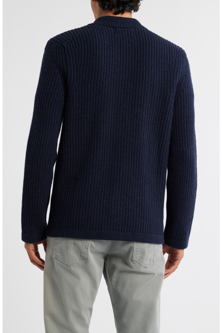 Kite Merino Wool Cardigan, Alternate, color, INDIGO