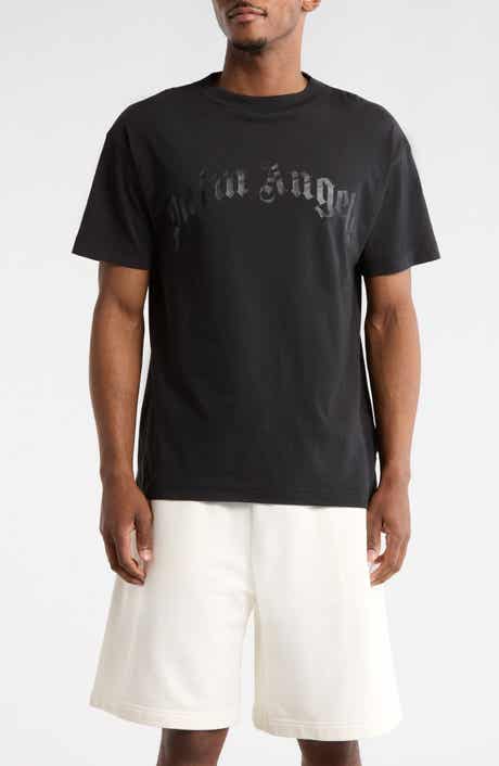 Palm Angels Logo Crewneck Graphic T-Shirt