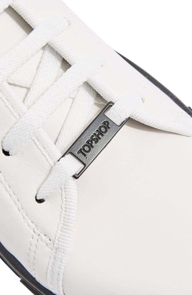 Topshop Crush Waterproof Contrast Sole Sneaker, Alternate, color,