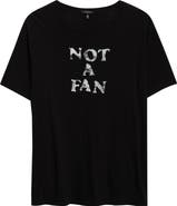 R13 Relaxed Fit Not a Fan Cotton
Cashmere Graphic T-Shirt