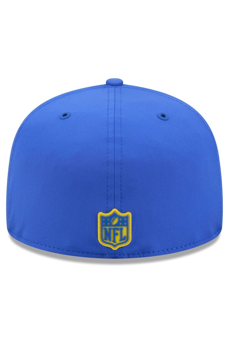 Men's New Era Royal Los Angeles Rams 2026 Sideline 59FIFTY Fitted Hat, Alternate, color, Royal