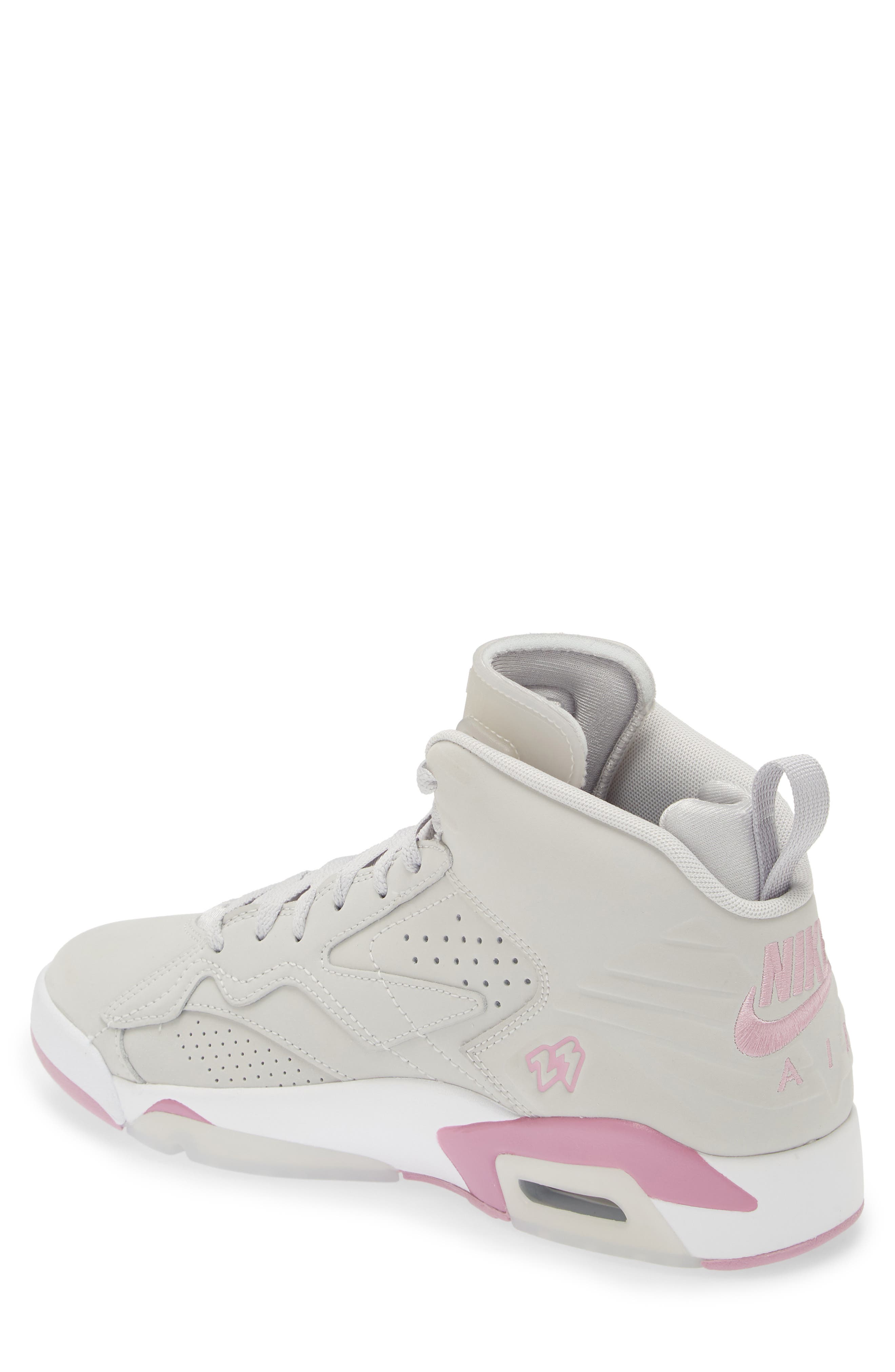 Jumpman 3-Peat Sneaker, Alternate, color, NEUTRAL GREY/ ORCHID/ WHITE