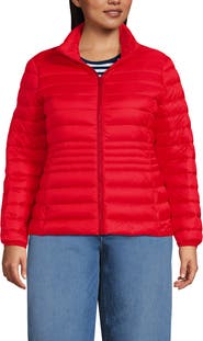 Lands' End Plus Size Wanderweight Packable Down Jacket