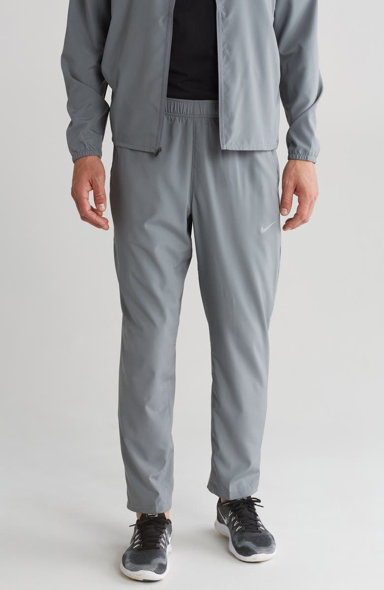 Nike Form Dri-FIT Versatile Pants, Main, color, Smoke Grey/ Black/ Silver