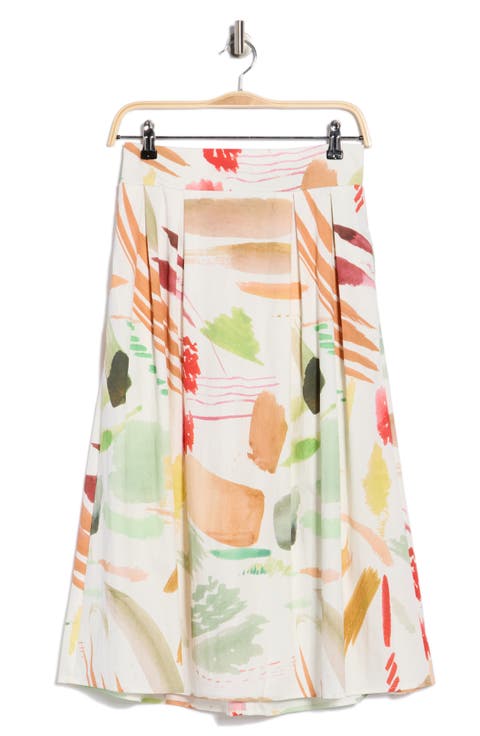 Print Maxi Skirt