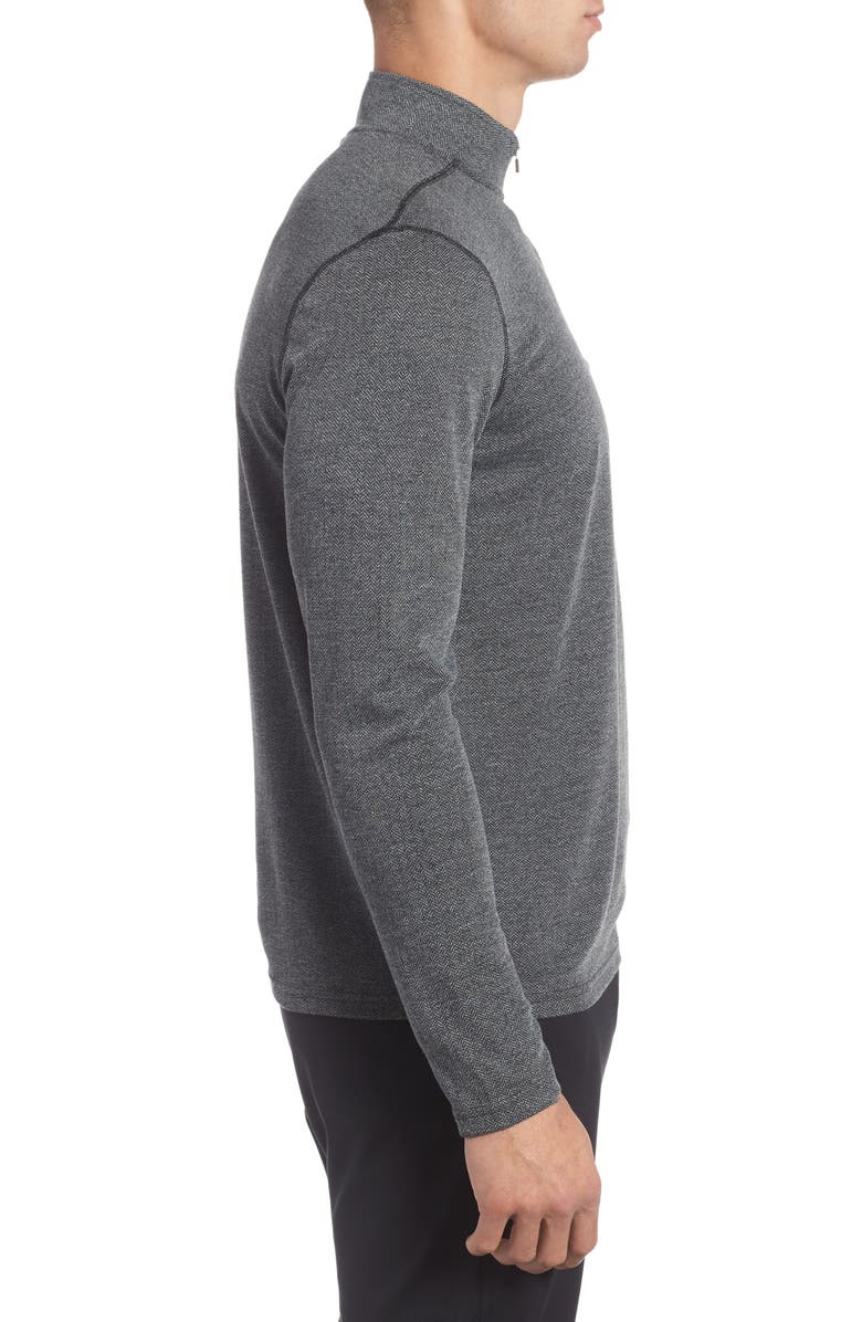 Under Armour Threadborne Quarter-Zip Performance Shirt, Alternate, color, 