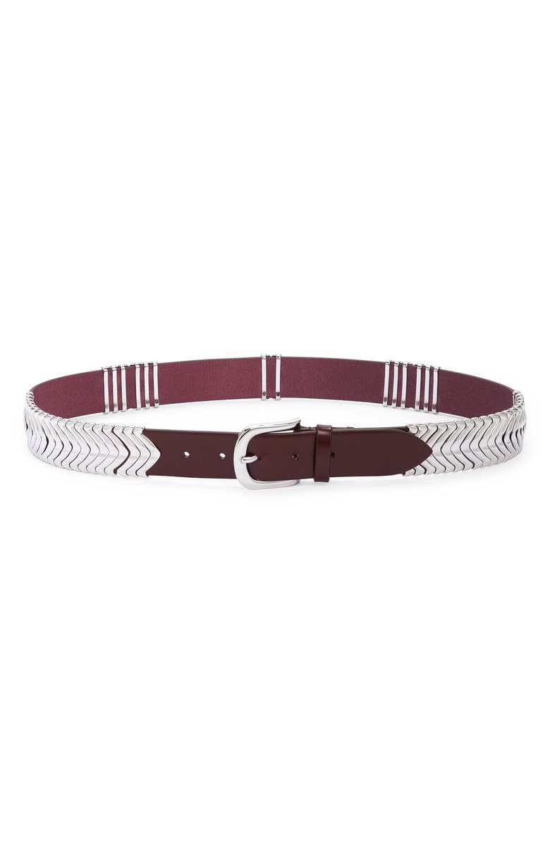 Isabel Marant Tehora Faithful Leather Belt, Main, color, 