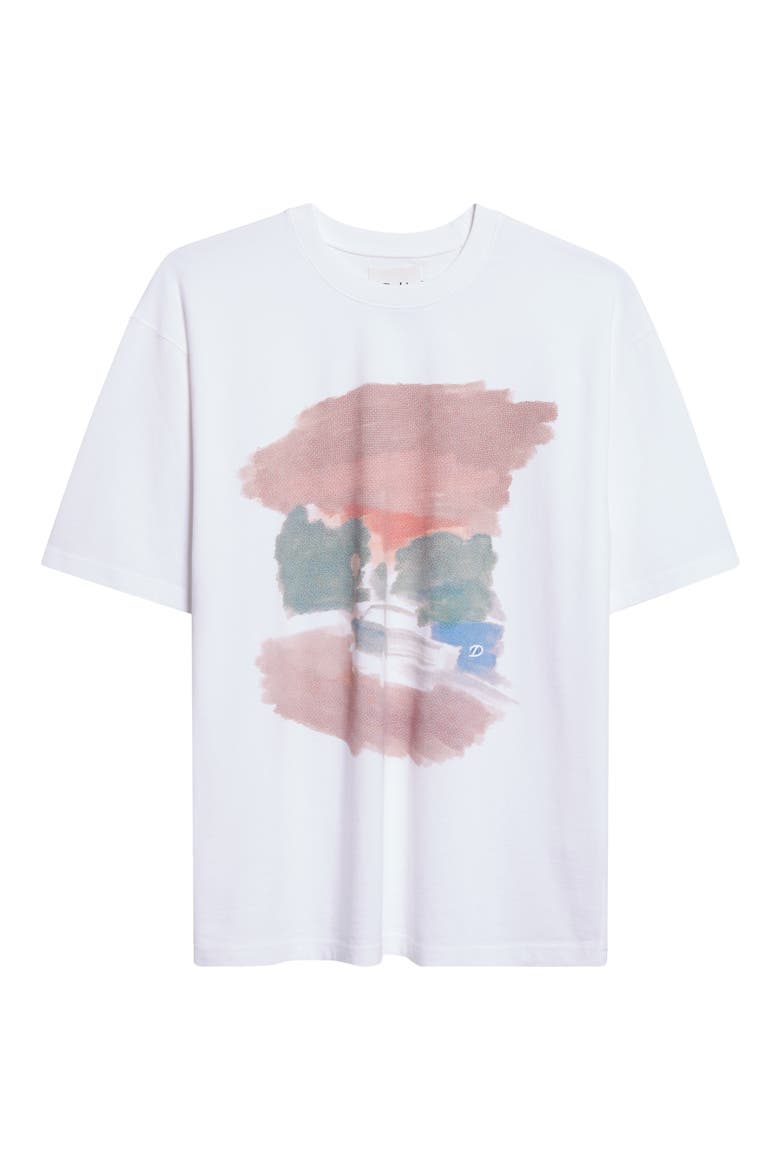Street Graphic T-Shirt, Alternate, color, WHITE