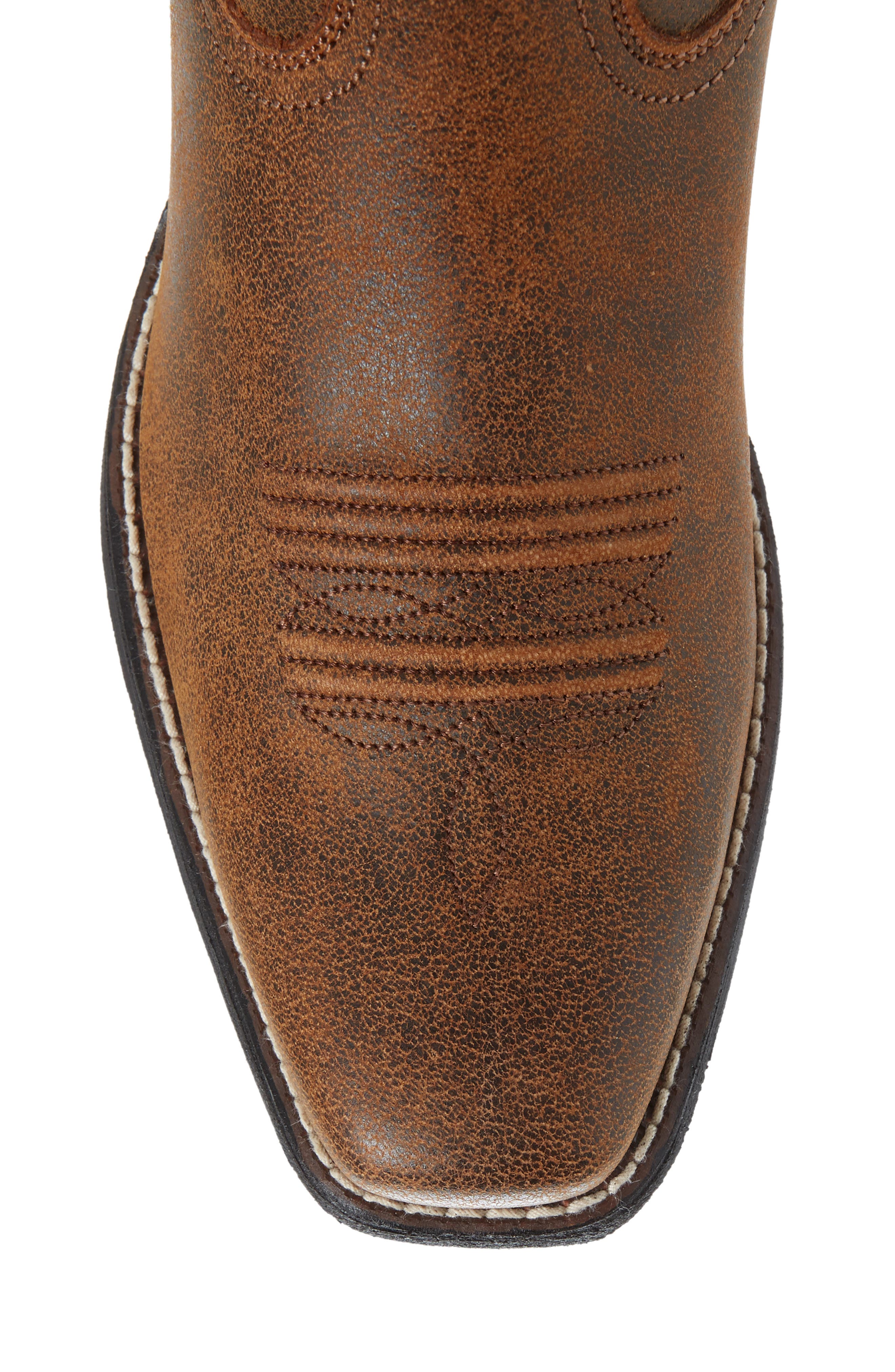 Ariat Roundup Western Boot, Alternate, color, Brown
