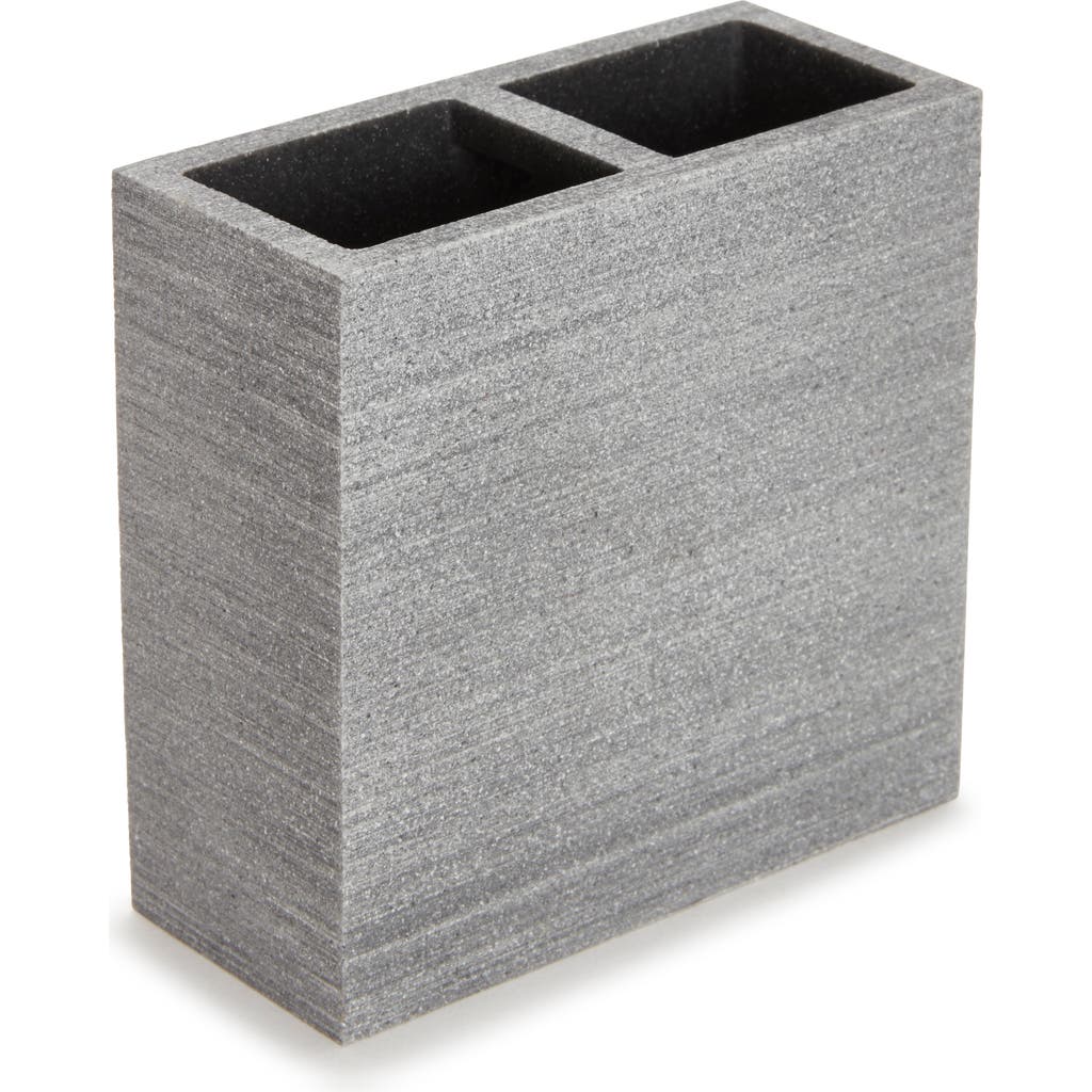 Kassatex Faux Slate Toothbrush Holder in Grey  product