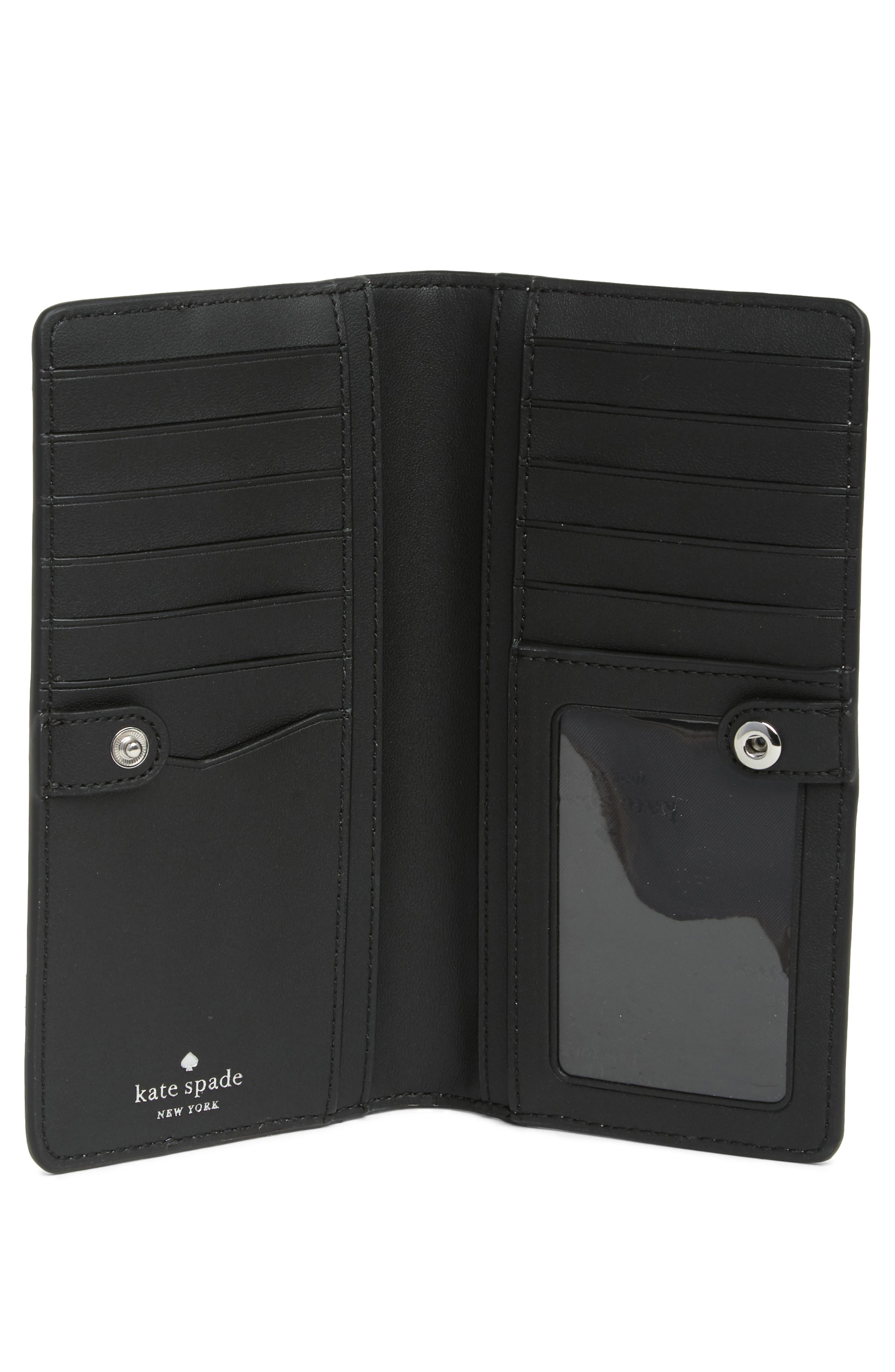 large slim bifold wallet