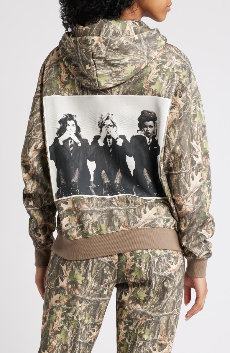 BOYS LIE Manhunt Racer Hoodie, Alternate, color, 