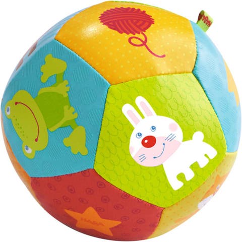 Baby Ball Animal Friends 4.5" for Babies 6 Months and Up