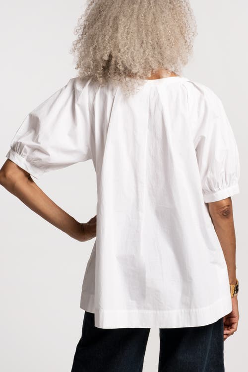 Frances Valentine Zonda Top In Gray