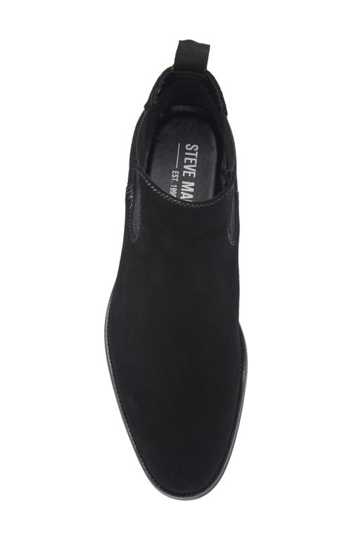 Steve Madden Brompton Chelsea Boot In Black
