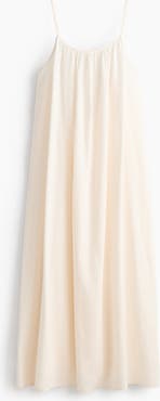 H&M Linen-blend Throw-on Dress