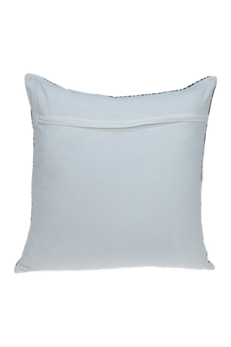 Kai Transitional White Throw Pillow, Alternate, color, WHITE