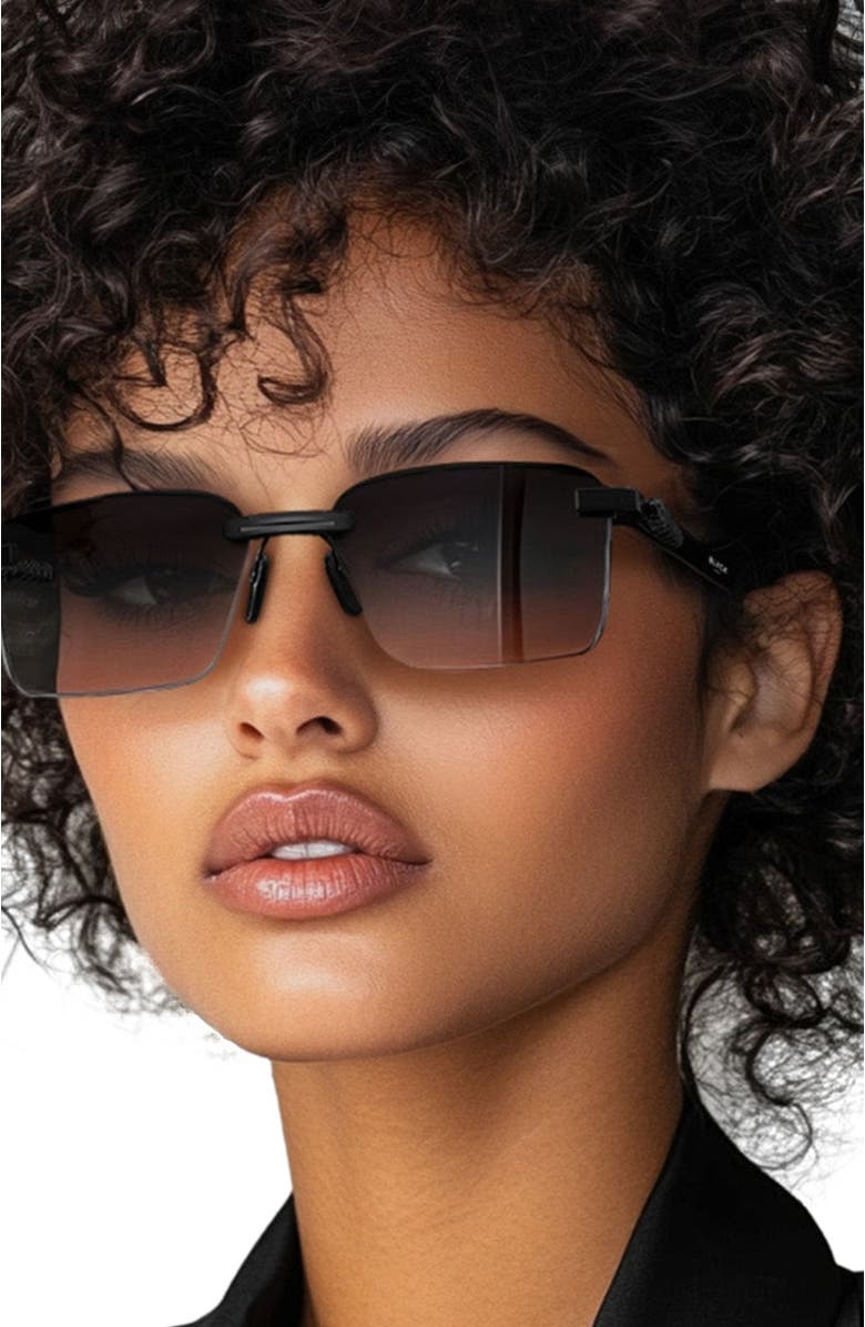 Blvck Paris Blvck Shades Sunglasses, Alternate, color, Brown