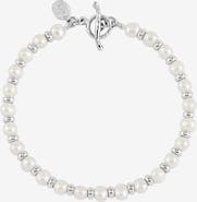 Dower & Hall Men's  Pearl Halo Bracelet