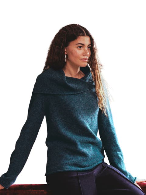 Collared Slouch Sweater