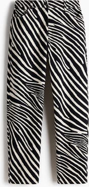 H&M Barrel-leg Twill Trousers